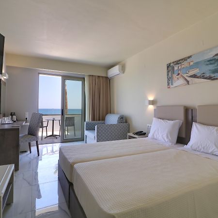 Bomo Rethymno Beach Stavromenos Bagian luar foto