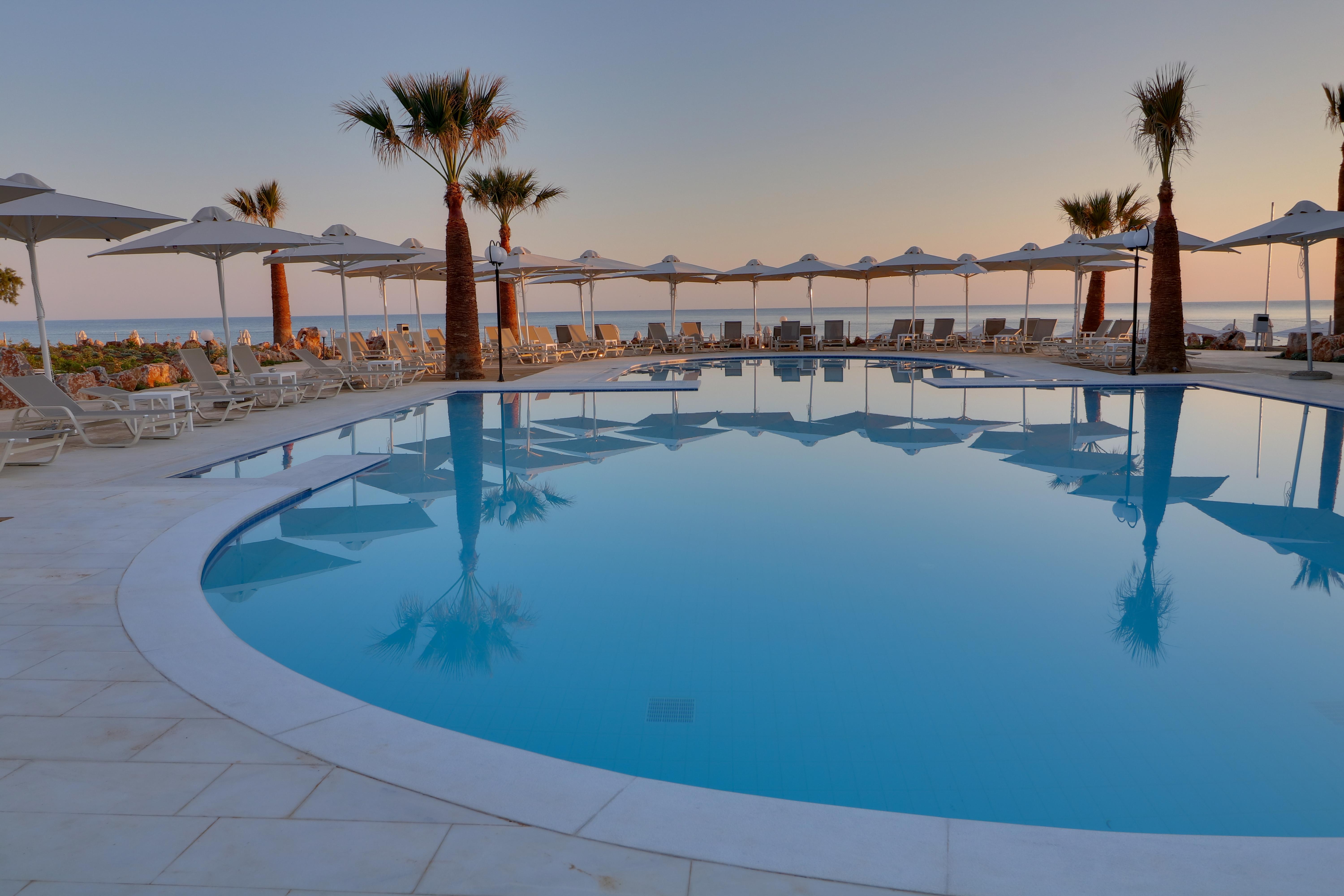 Bomo Rethymno Beach Stavromenos Bagian luar foto