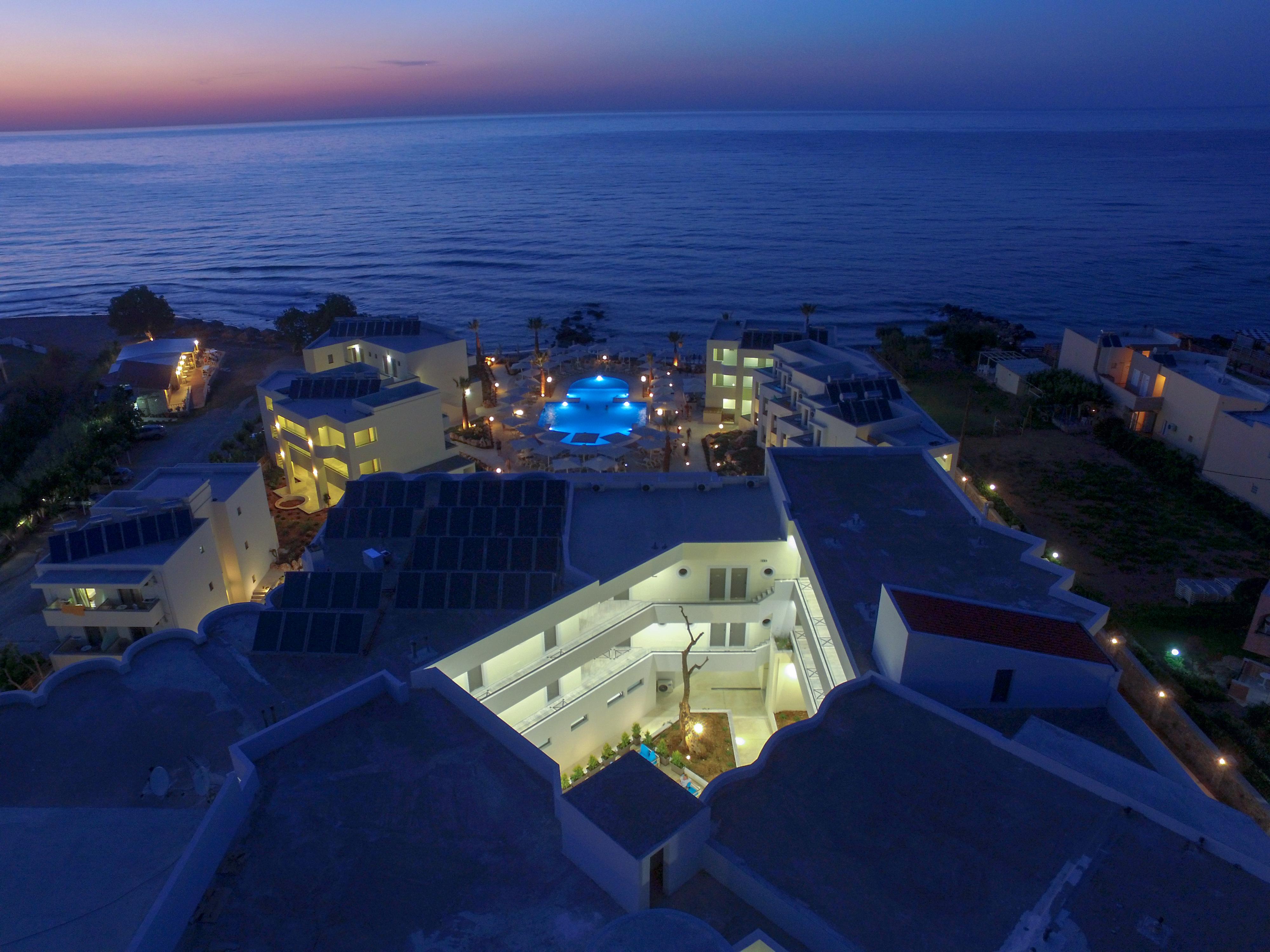 Bomo Rethymno Beach Stavromenos Bagian luar foto