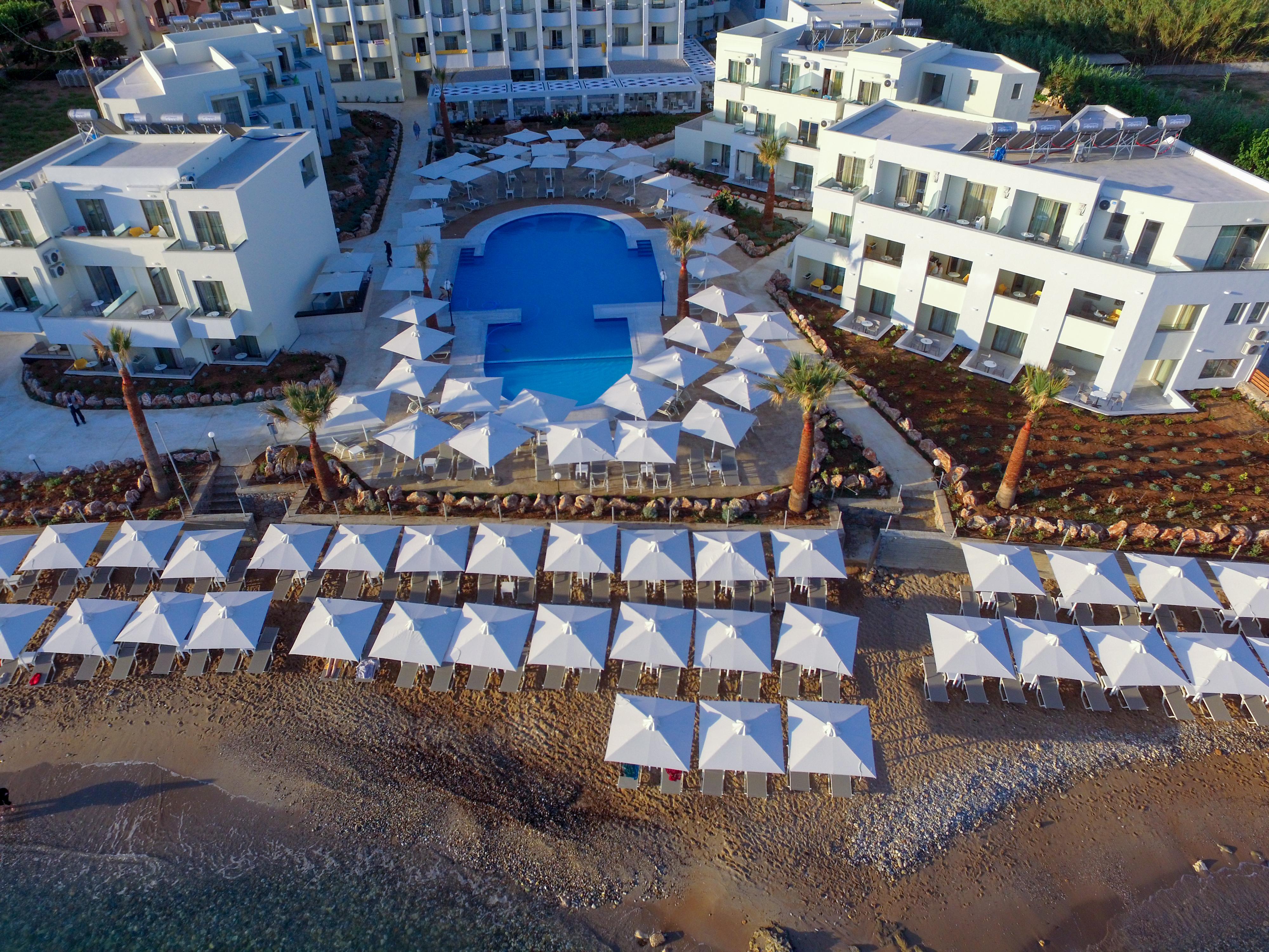 Bomo Rethymno Beach Stavromenos Bagian luar foto