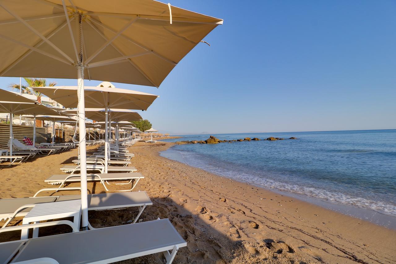 Bomo Rethymno Beach Stavromenos Bagian luar foto